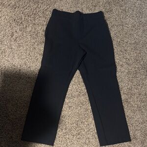 SPANX womens Black Dress Pants - Slim Straight Stretch
